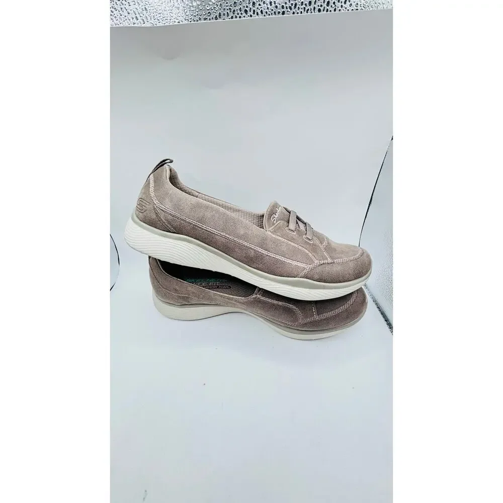 Skechers Women's Microburst One Up slip-on shoes comfort flats loafers sz 8.5